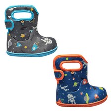 BOYS BABY BOGS SPACE BLUE
