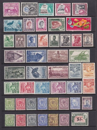 British commonwealth stamps - british,