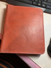 Vintage faux leather - zip, up