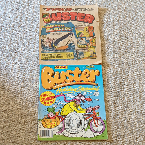 Vintage buster comic bundle - buster,