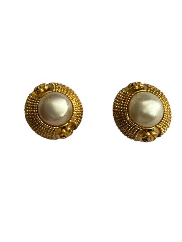 Chanel clip faux pearl - clip,