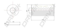 DR!VE+ L11.0092 Oil Filter