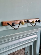 Vintage Atomic Coat Hooks Rack
