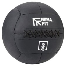 Mirafit Mini Wall Ball 3kg Home Gym Fitness Exercise Medicine Workout #095