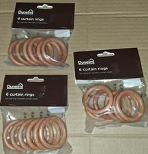 Dunelm wooden curtain pole