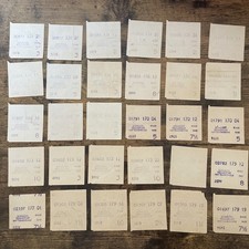 30x Almex London Transport used bus tickets lot.3