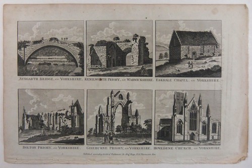 Yorkshire print aysgarth - print,