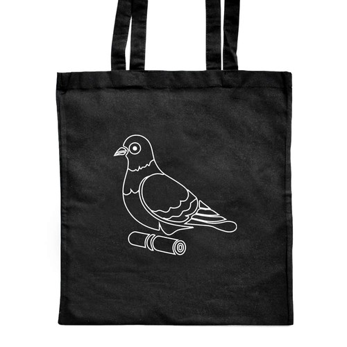 Carrier pigeon classic black - pigeon',