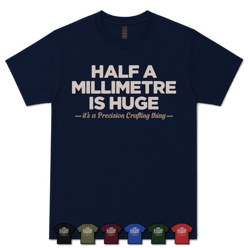 Half millimetre huge - half,