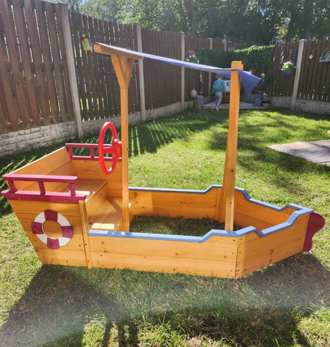 Childrens sand boat wooden - childrens,