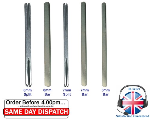 Door handle spindle bar - spindle, plain