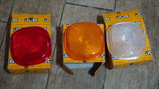 3x Genuine JCB Lens (Stop Tail,Fog,Reverse) - 700/50072 , 700/50073 , 700/50074