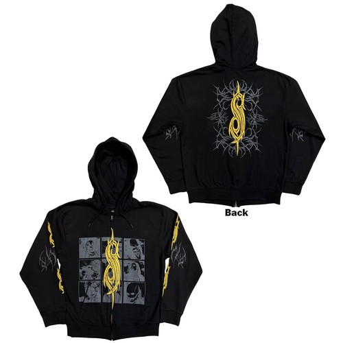 Slipknot unisex zipped hoodie - slipknot,