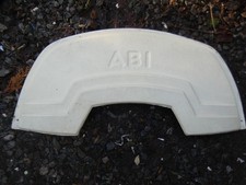 Caravan wheel arch cover, spat