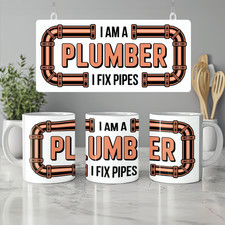 Plumber Mug | I Fix Pipes