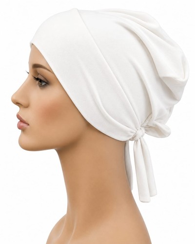 Tie back bonnets under - tie,