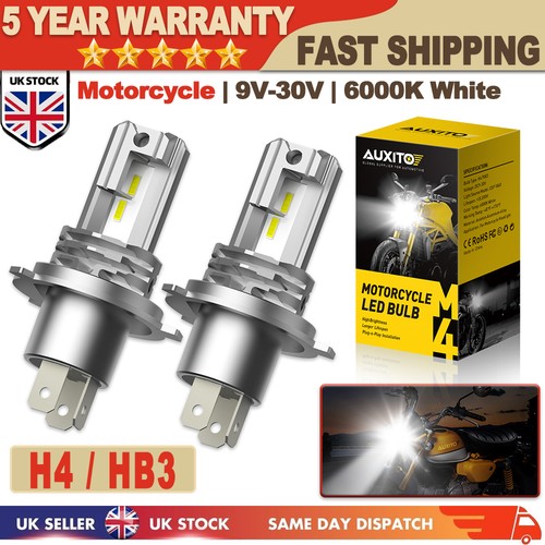 Auxito led motorcycle - h4,