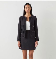 LK Bennett Charlie Black Tweed