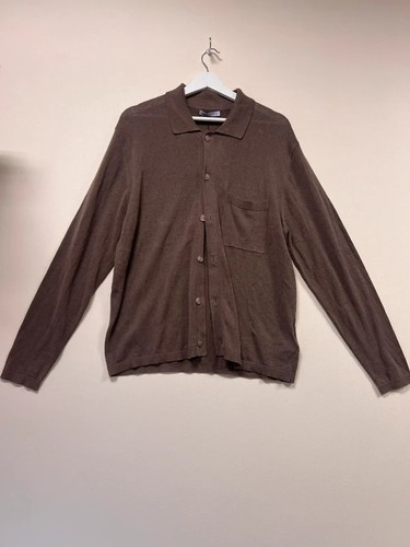 Zara brown collared - zara,