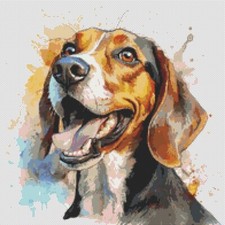 Beagle Puppy Dog Contemporary