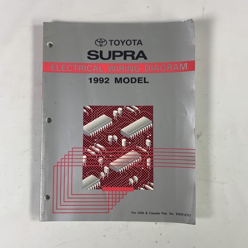 1992 toyota supra - toyota, electrical