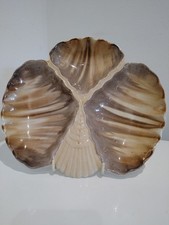 Stunning Shelley Harmony Dripware Trefoil Dish