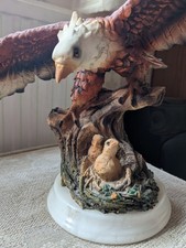 Large Flying Eagle Figurine