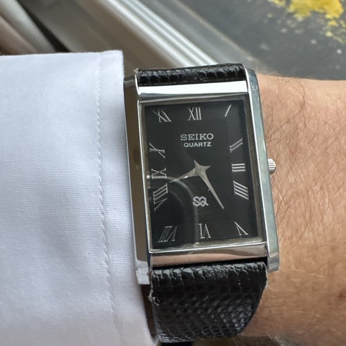 Vintage seiko slim tank quartz - vintage,