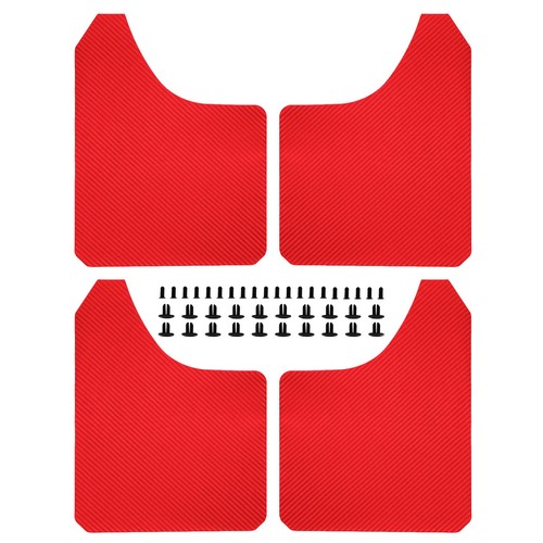 Red mud flaps - mud, for