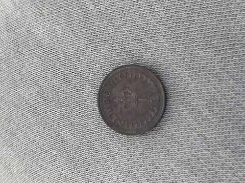 Rare penny original old - 1/2,