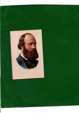 Victorian Scrap of 3rd Marquess of Salisbury M.P. C.1880