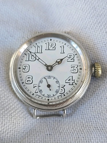 1915 sterling silver tavannes - silver,