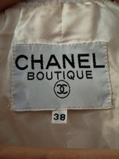 Chanel Vintage Womens Cream
