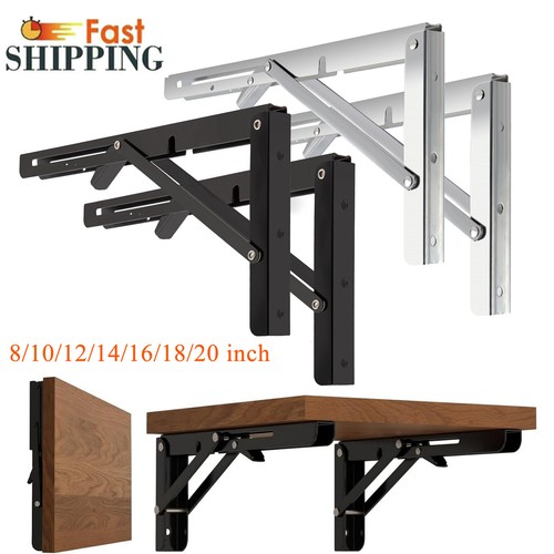 Folding shelf brackets pcs - brackets,, 2