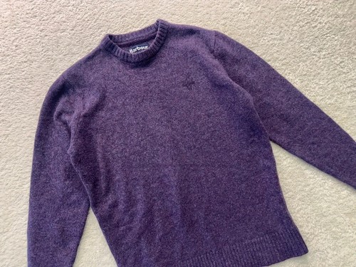 Barbour knitted purple - , jumper
