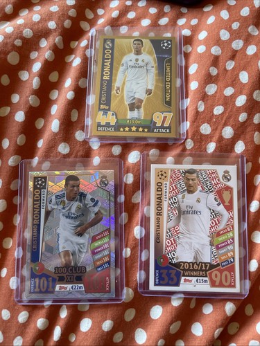 Topps cristiano ronaldo cards - topps,