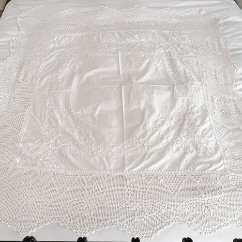 Vintage cotton embroidered - vintage,