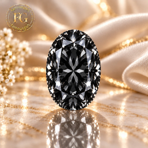 Certified vvs1 oval - 1.32, ct