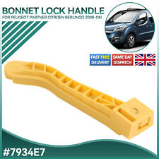 Bonnet Lock Catch Handle For Peugeot Partner Citroen Berlingo 2008-2017 7934E7.