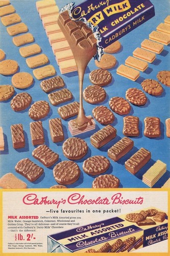 Cadburys chocolate biscuits - cadburys,