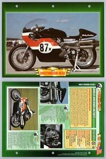 Harley-Davidson XR750 - 1972 - Racing - Atlas Motorbike Fact File Card