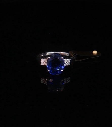 9ct gold kyanite and diamonds - gold,