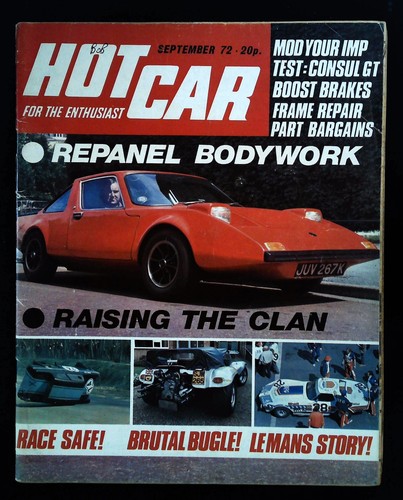 Hot car magazine - hot, september