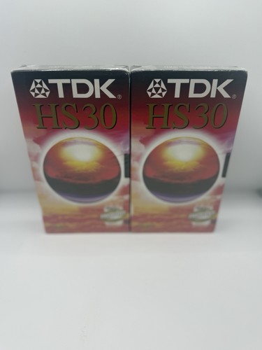 Tdk hs30 vhs - tdk,