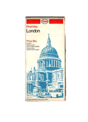 London road map esso - road,