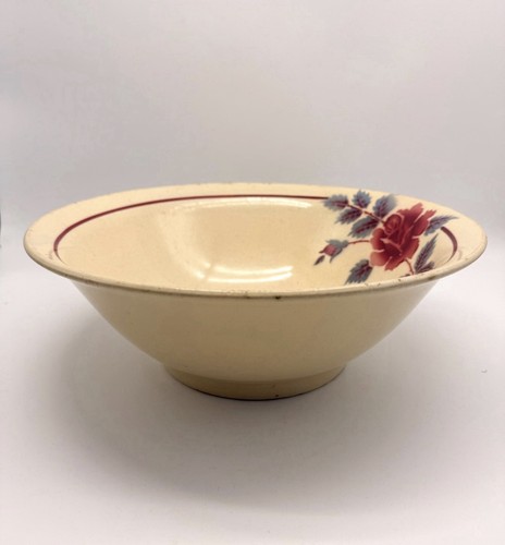 Vintage french faience bowl - french,