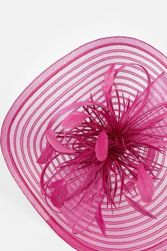 Feather detail fascinator - feather,