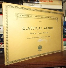 Hayden, Mozart, Beethoven, Clementi, Kuhlau, Weber CLASSICAL ALBUM Piano, Four-H