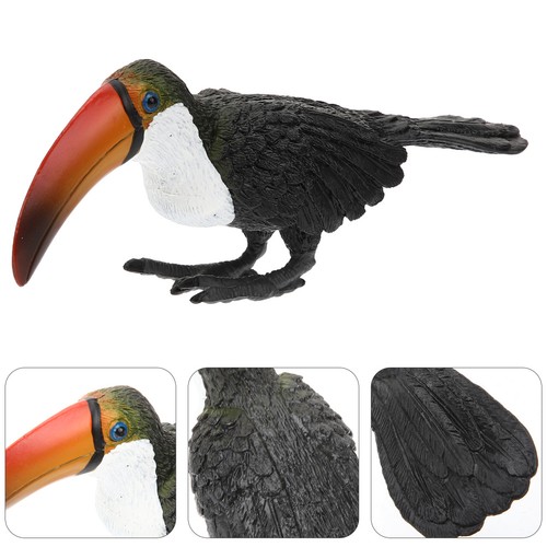 Artificial toucan statue bird - artificial,