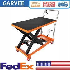 Hydraulic Lift Table Cart